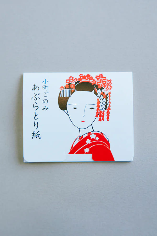 小町ごのみ あぶらとり紙《舞妓白・ポップアップ式》