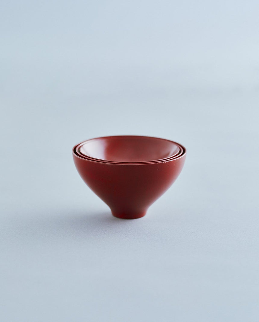 ひふみ椀(朱)