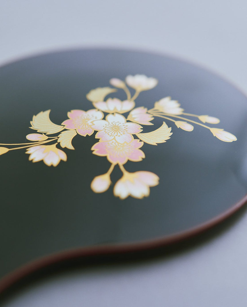 手鏡(溜)白桜