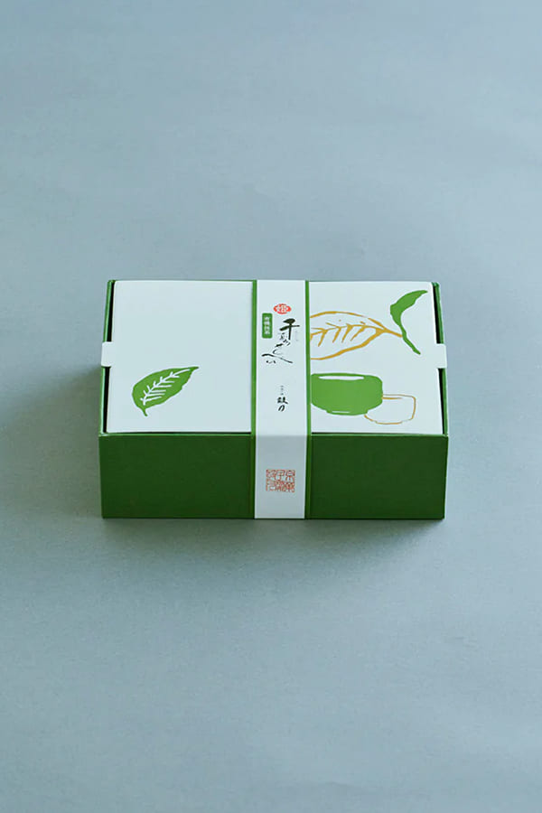 姫千寿せんべい(有機抹茶)