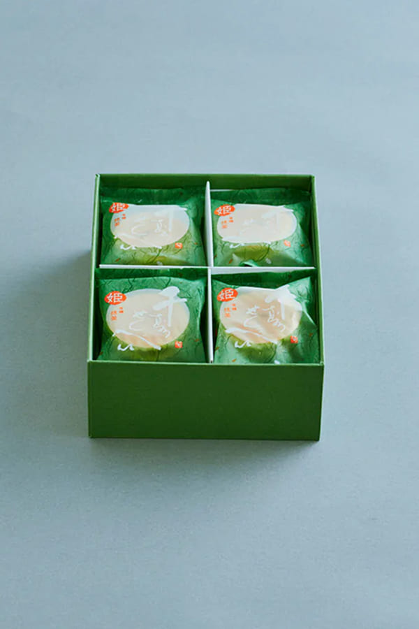 姫千寿せんべい(有機抹茶)