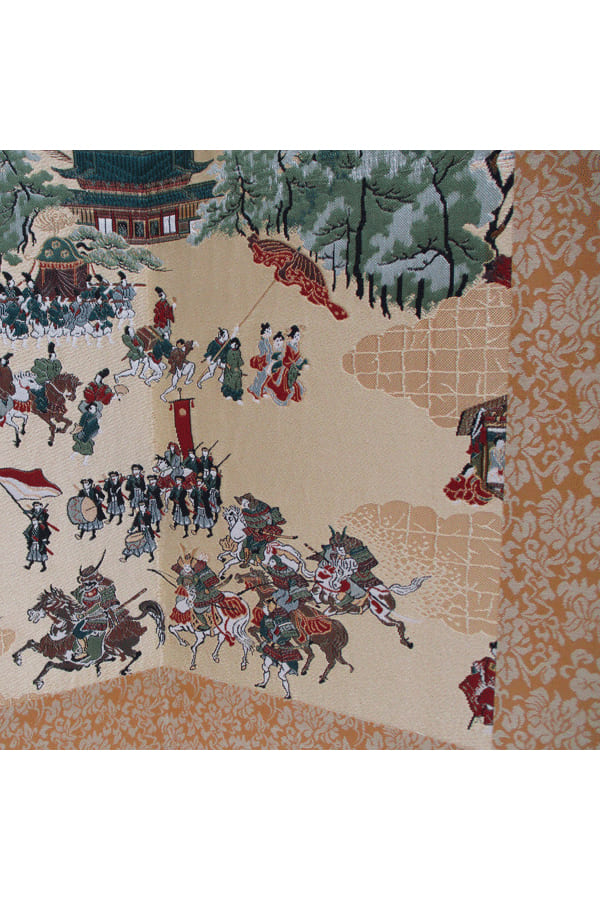 オリジナル西陣織屏風（三大祭り） – 日々の京都物産展