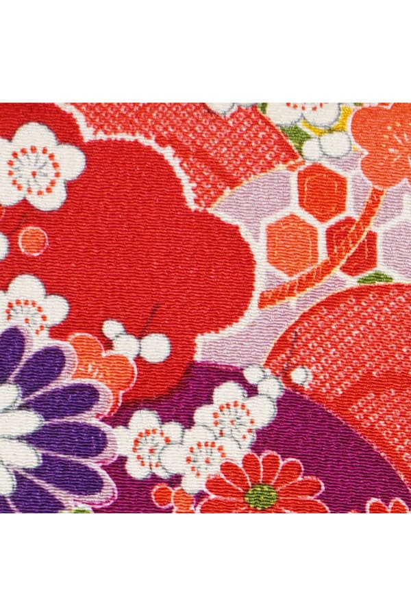 【京の夏の贈り物】お裁縫揃い 着物柄（14品揃い）赤