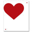 懐柄紙 ハート