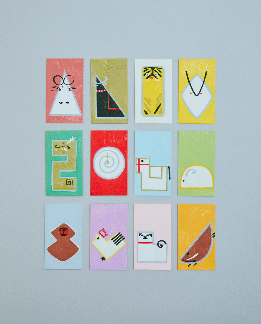 十二支御祝儀袋（12枚セット）