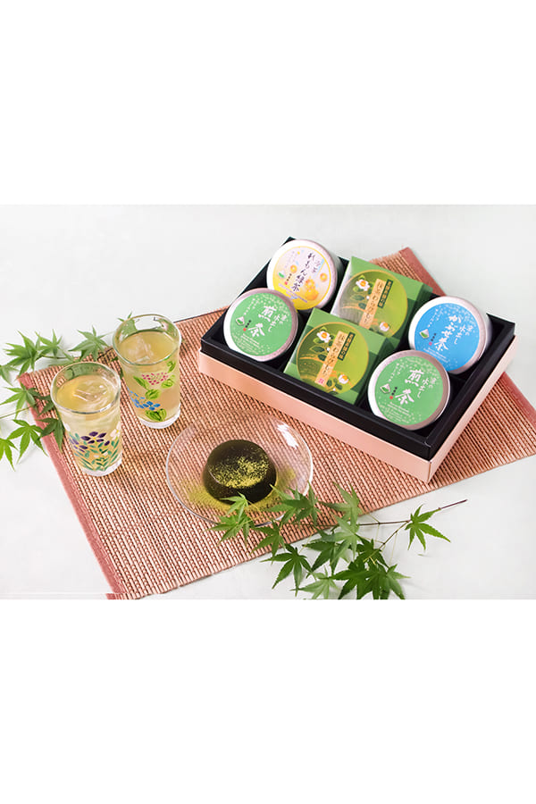 【京の夏の贈り物】冷茶・抹茶菓子詰合せ（FWL-400R）