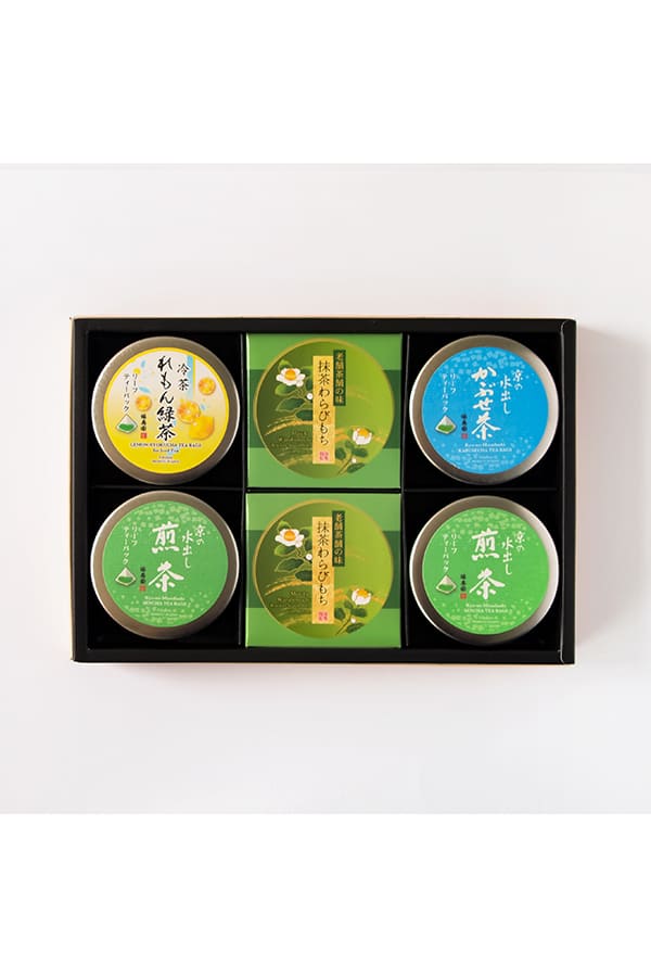 【京の夏の贈り物】冷茶・抹茶菓子詰合せ（FWL-400R）