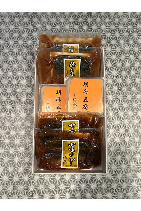 煮魚・胡麻豆腐セット（M）※クール便・送料込