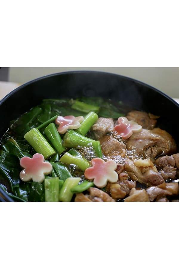 京都産九条ねぎ鶏のすき焼きセット（4人前） ※クール便・送料込